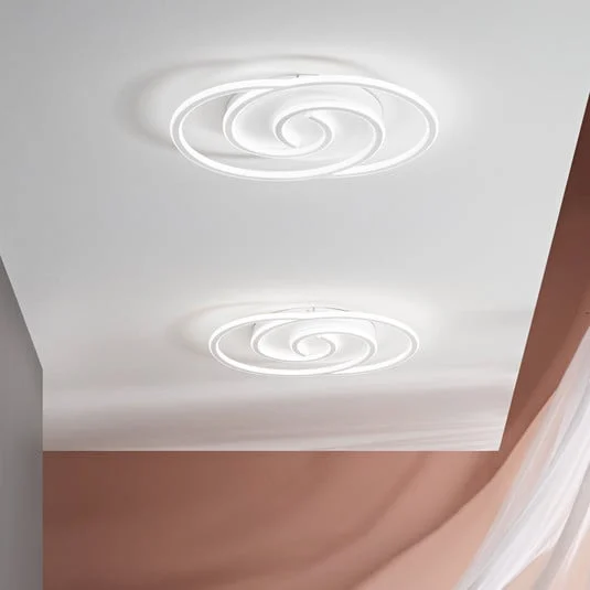 Aplique de pared LED Cayman Ovale, blanco, altura 60 cm, metal, CCT