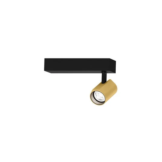 WEVER & DUCRÉ Foco LED Ceno negro/dorado 2700 K, 1 luz