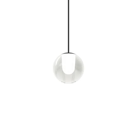 Lámpara colgante LED WEVER & DUCRÉ Oplia 1.0, negro mate, 2700 K