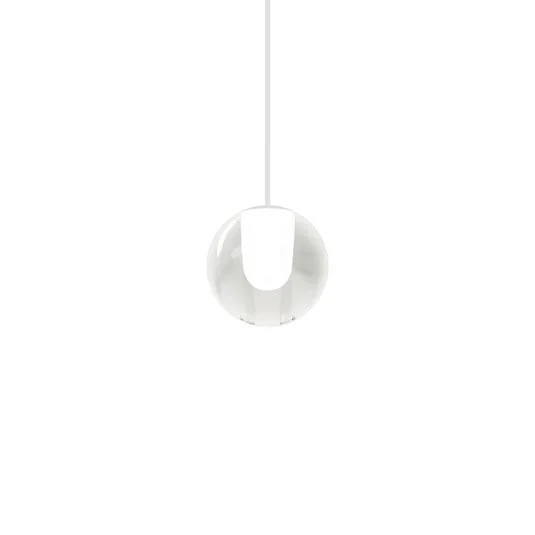 Lámpara colgante LED WEVER & DUCRÉ Oplia 1.0, blanco mate, 2700 K