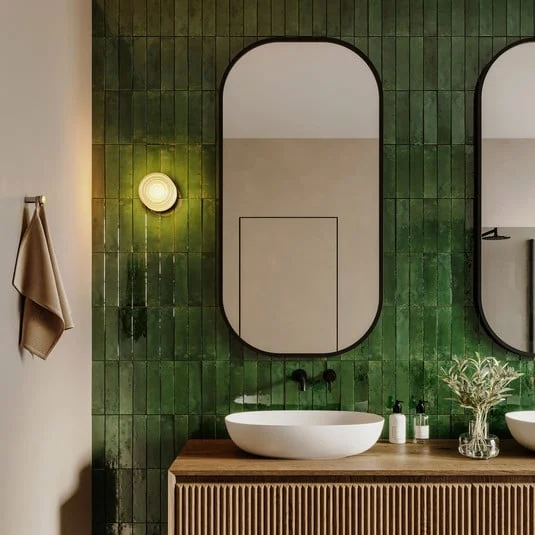 Aplique de pared LED WEVER & DUCRÉ de Hajo, negro/transparente, temperatura de