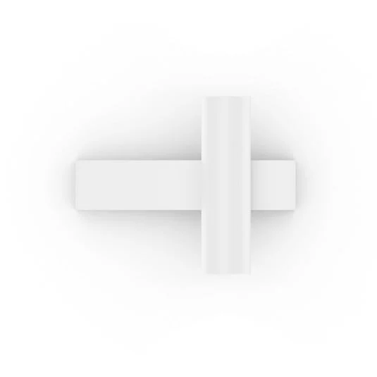 WEVER & DUCRÉ Aplique de pared LED Ceno 2.0 blanco, 2700 K, 2 luces