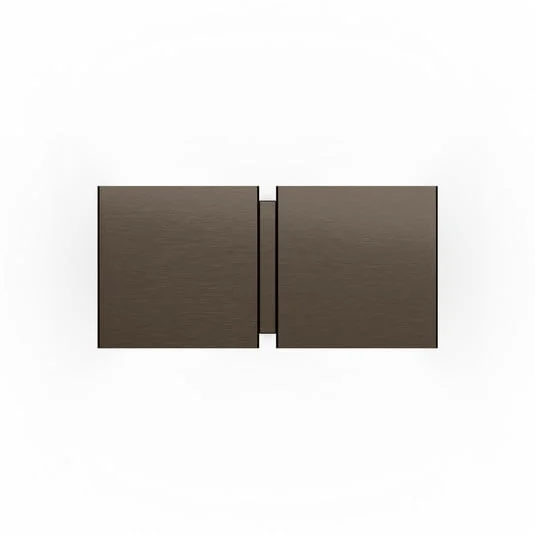 WEVER & DUCRÉ Aplique de pared CG Square bronce Ancho 21 cm 2 luces