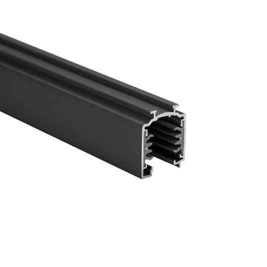 Riel trifásico BRUMBERG ONETRACK, negro, 400 cm de longitud