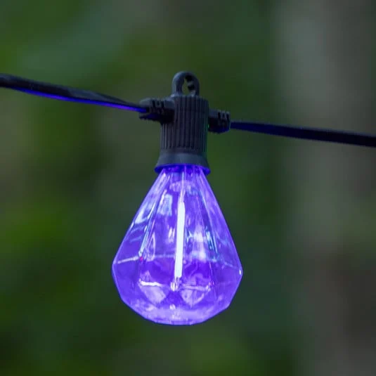 Cadena de luces LED Marcus multi, kit de inicio, 3 m, solar/enchufable