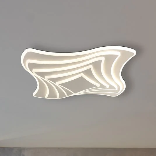 Plafón LED Octavio, color arena, metal, CCT, atenuable