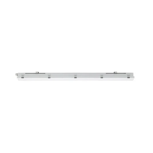 Luminaria LED con difusor RESISTO, gris, 120 cm, 34 W, 840, IP66