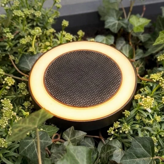 Lámpara LED con pica para jardín Otera de Dyberg Larsen, negra, IP54
