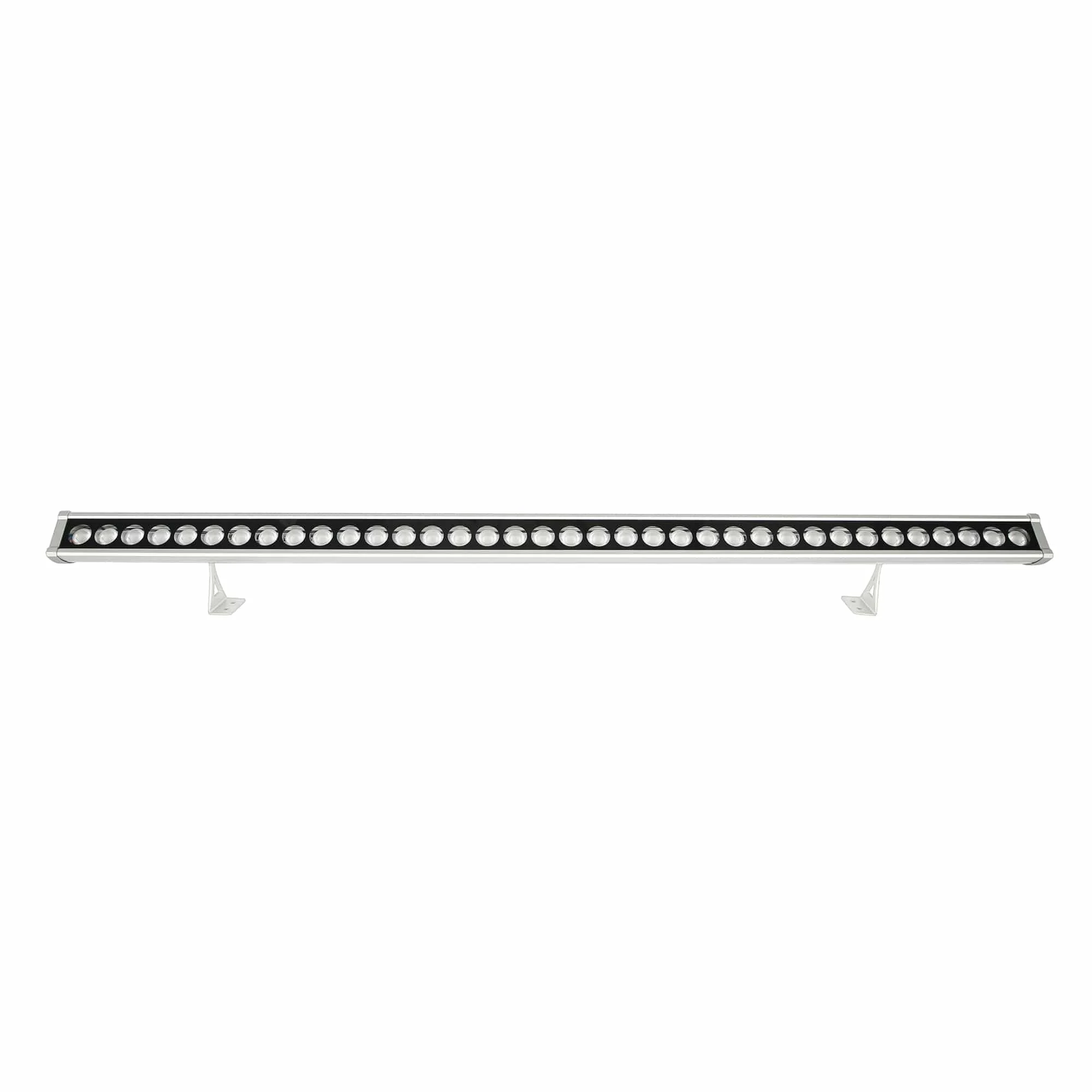 Aplique de pared Sulion Penn LED gris apto exterior IP66 120cm 36W