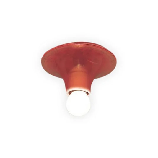 Teti Lámpara de Techo/Aplique de Pared Transparent Naranja - Artemide