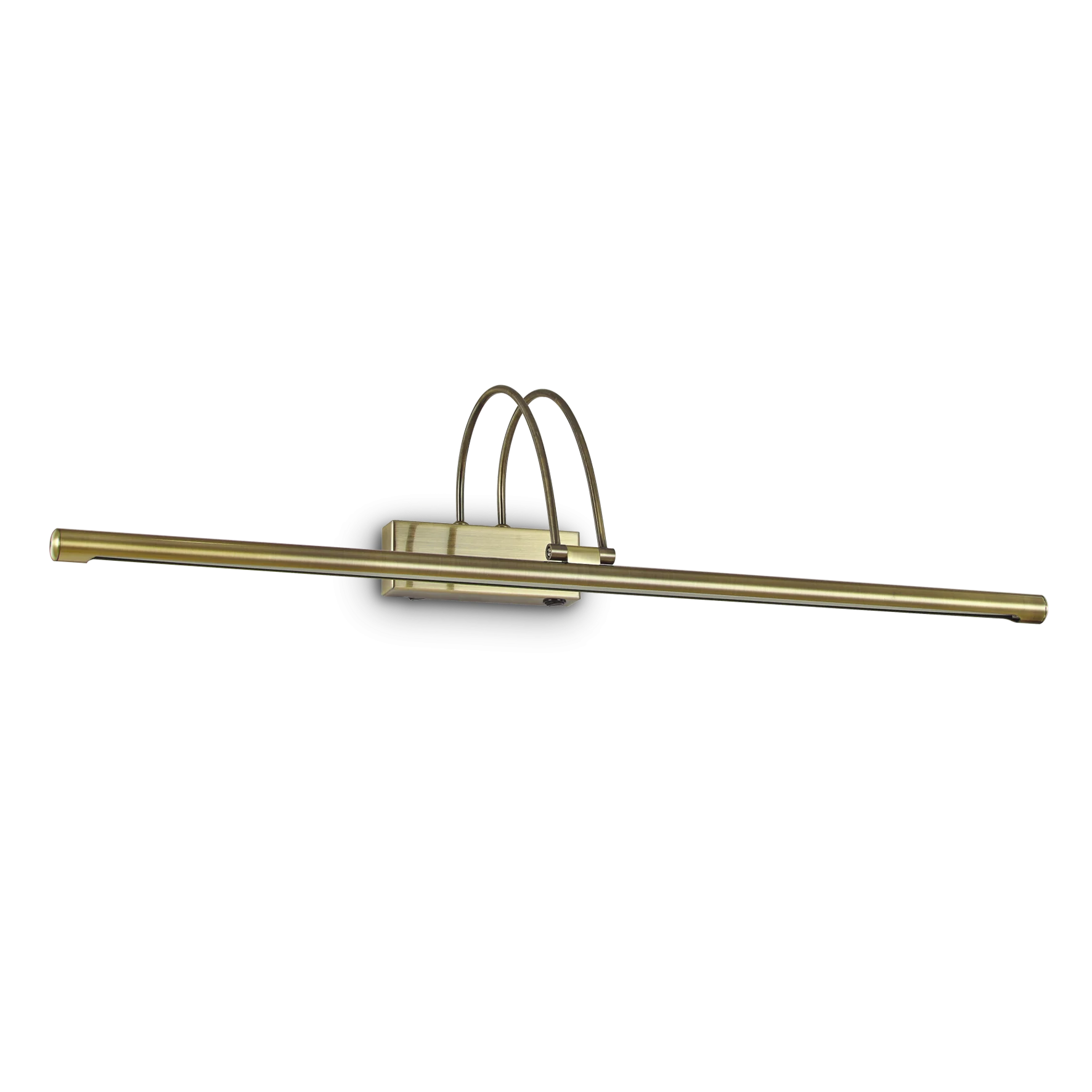 Aplique de pared Ideal Lux Bow brunido LED 8W 76cm