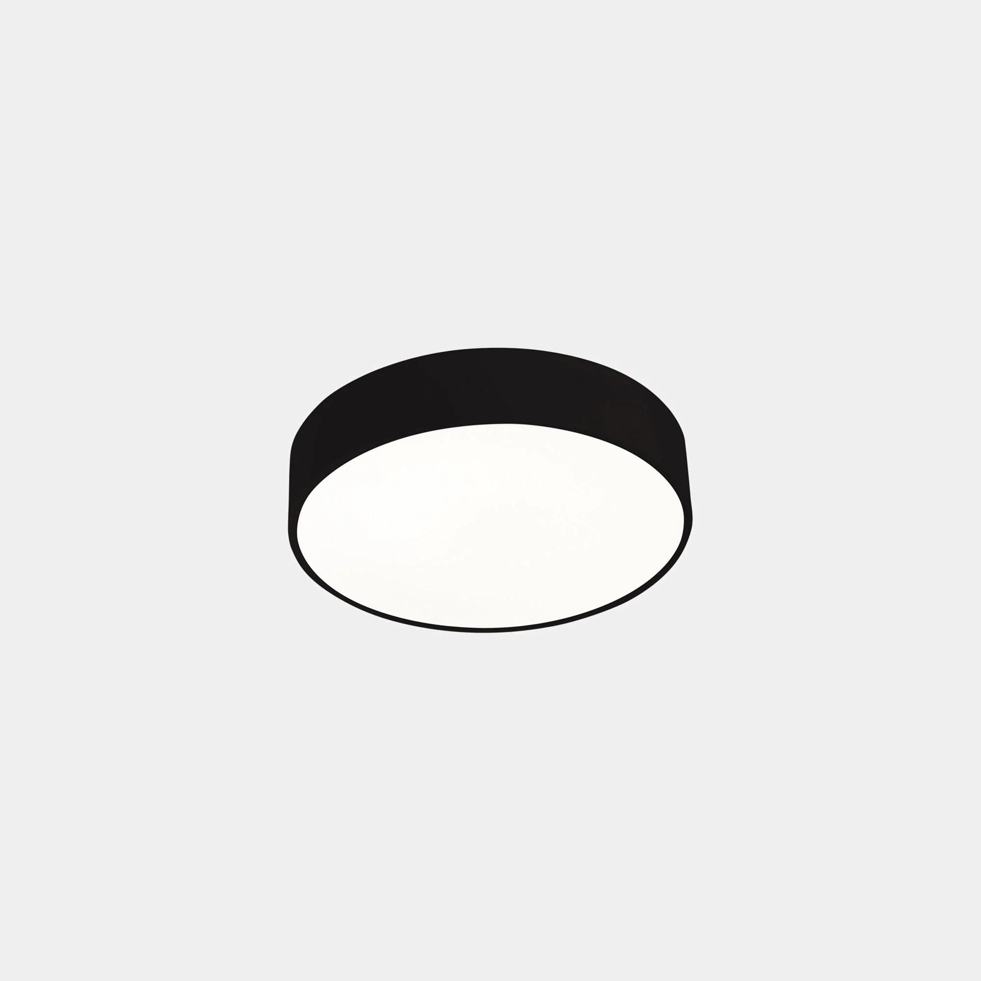 Plafón LedsC4 Caprice LED negro blanco CCT regulable Ø33cm 15-6197-60-M1