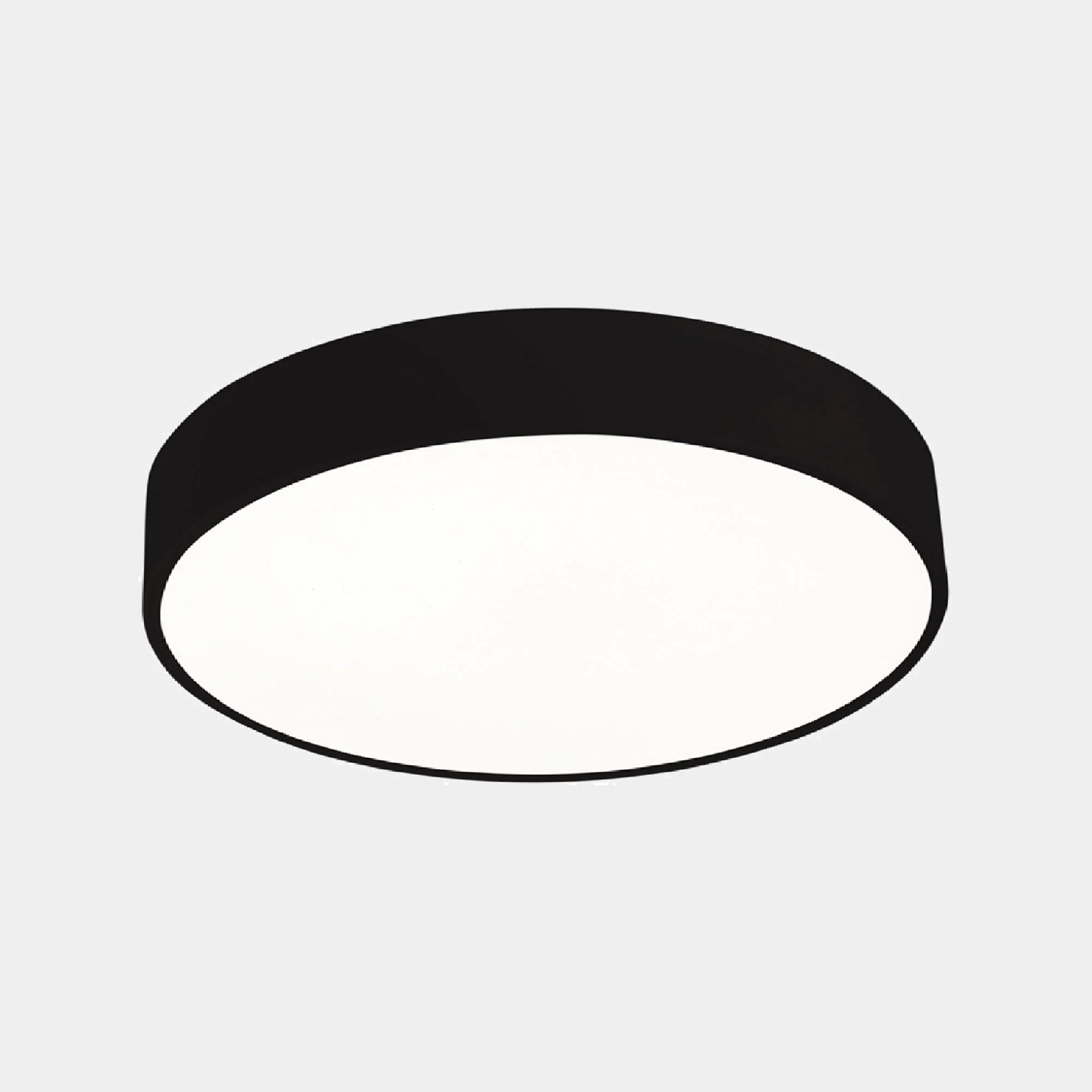 Plafón LedsC4 Caprice LED negro blanco CCT regulable Ø52cm 15-6433-60-M1