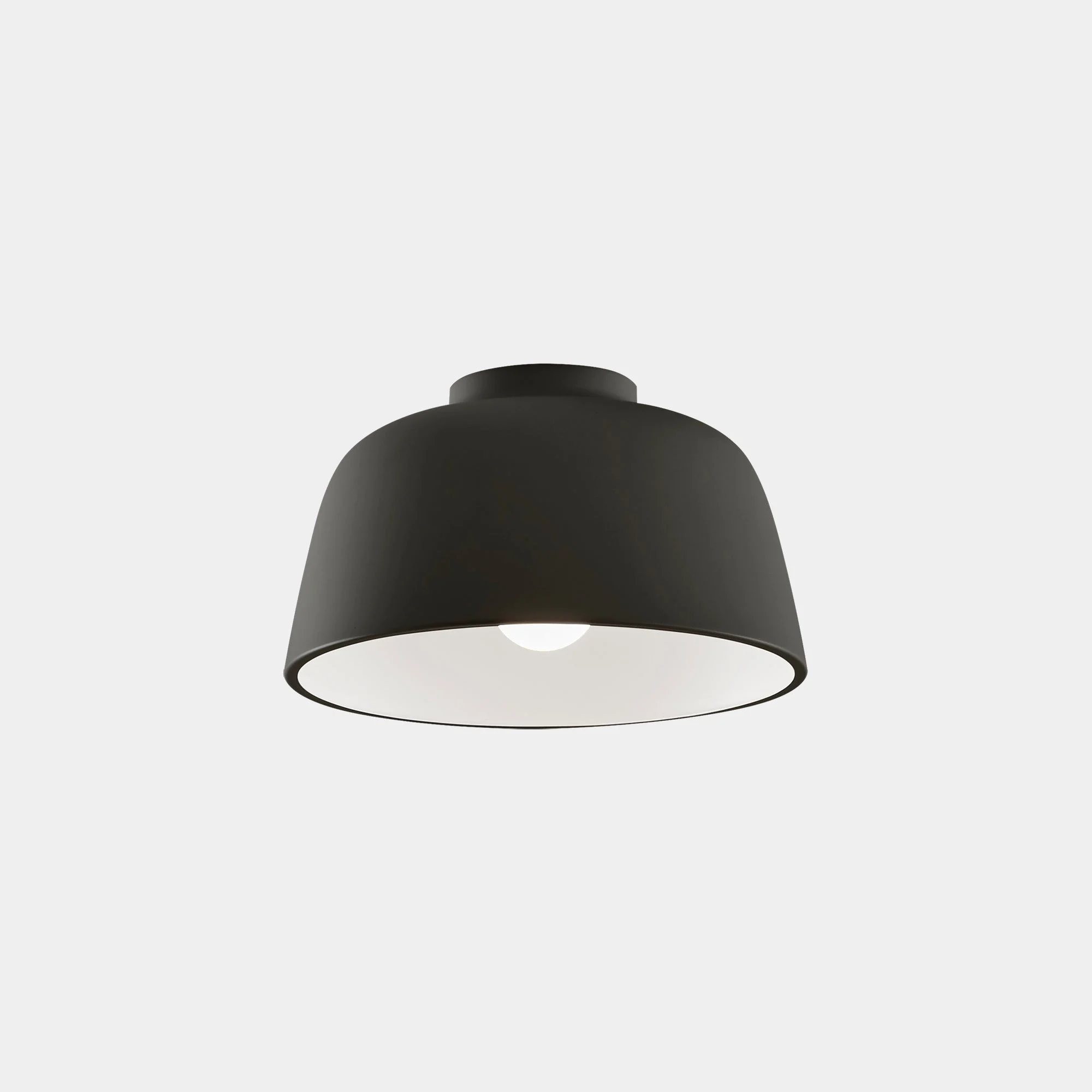 Plafón LedsC4 Miso E27 negro Ø28,5cm 15-8330-05-14