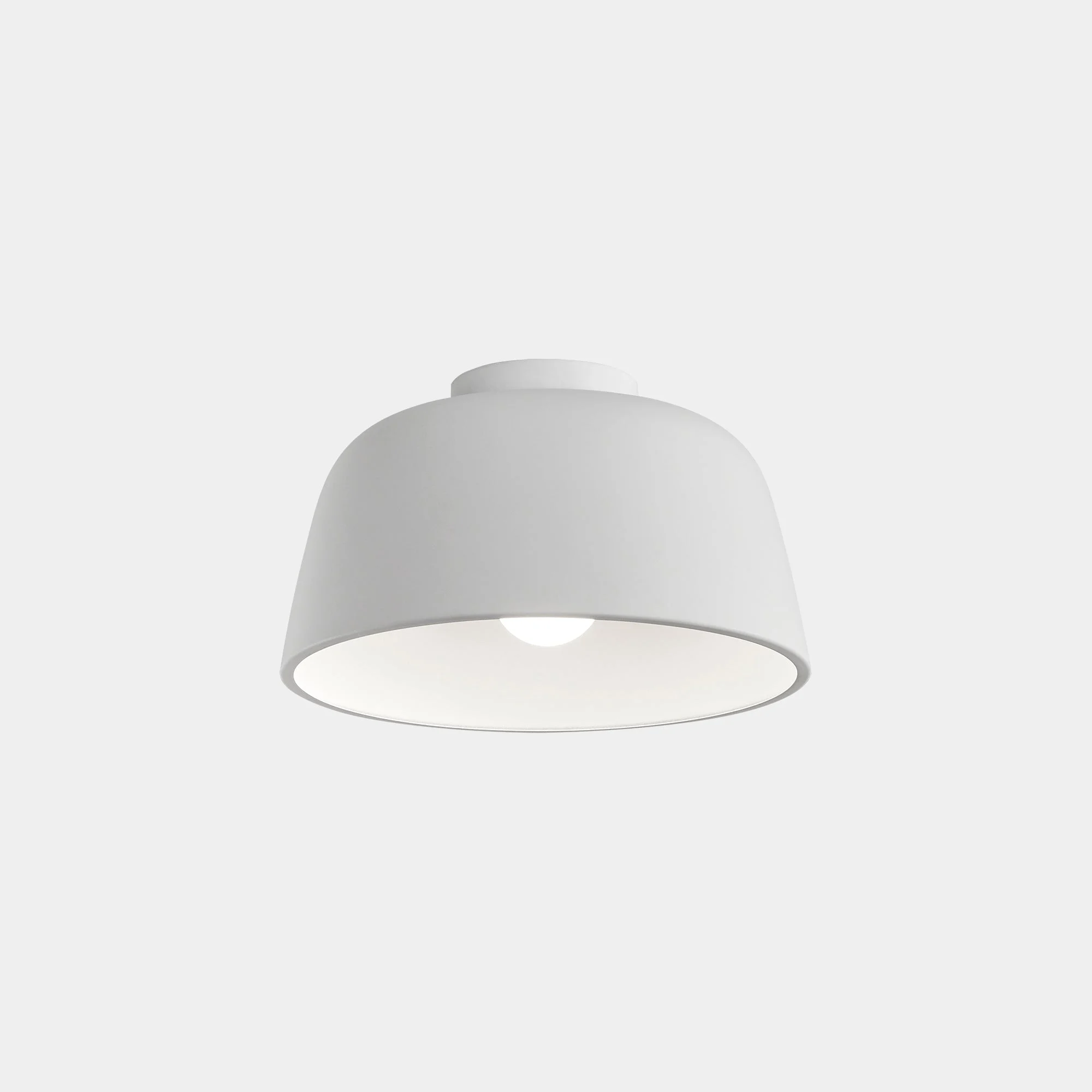 Plafón LedsC4 Miso E27 blanco Ø28,5cm 15-8330-14-14