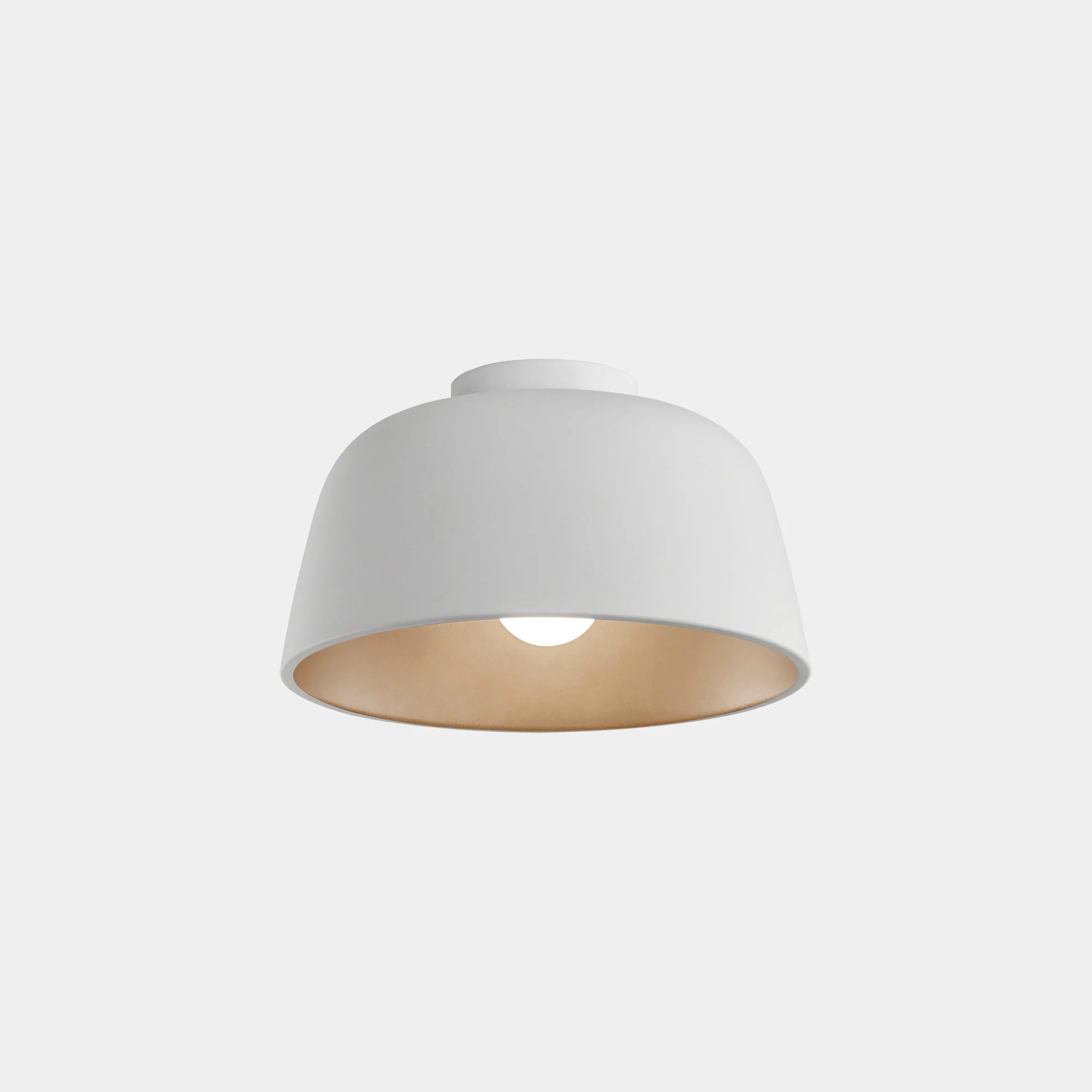 Plafón LedsC4 Miso E27 blanco Ø28,5cm 15-8330-14-DL