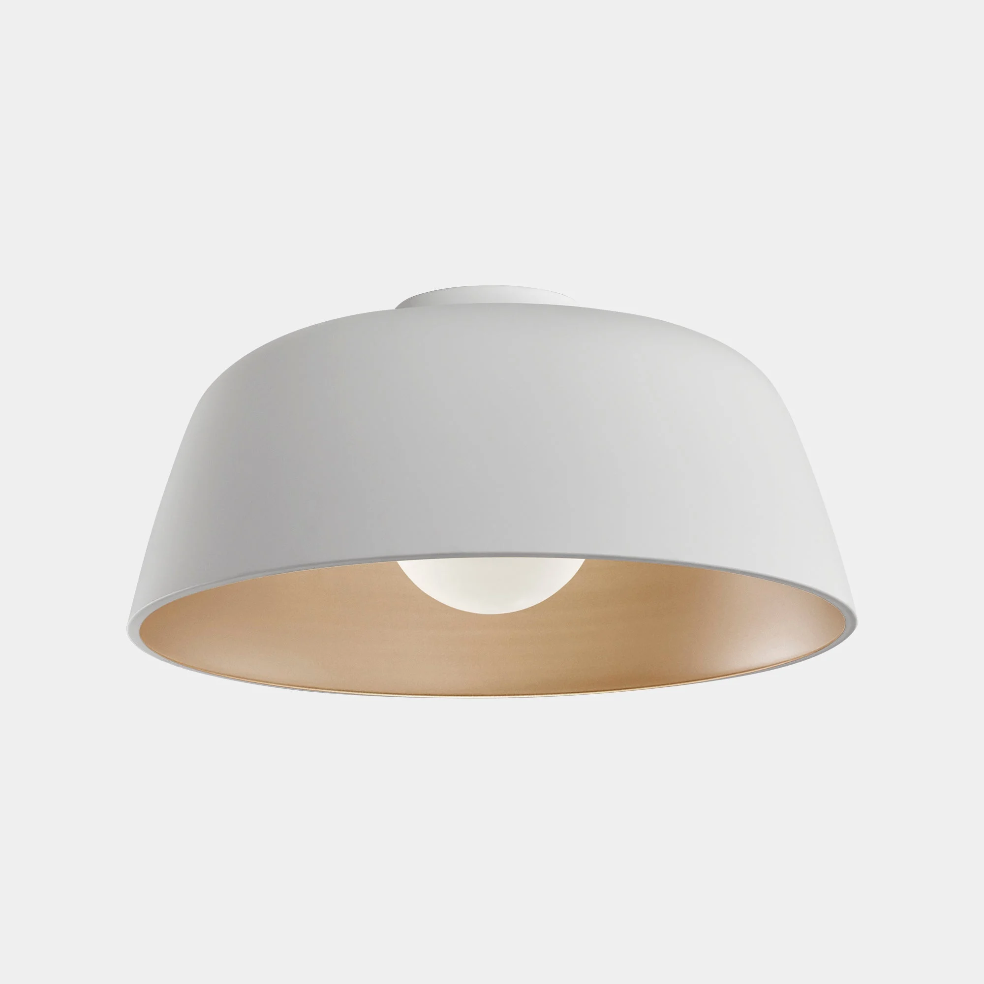 Plafón LedsC4 Miso E27 blanco Ø43,3cm 15-8331-14-DL