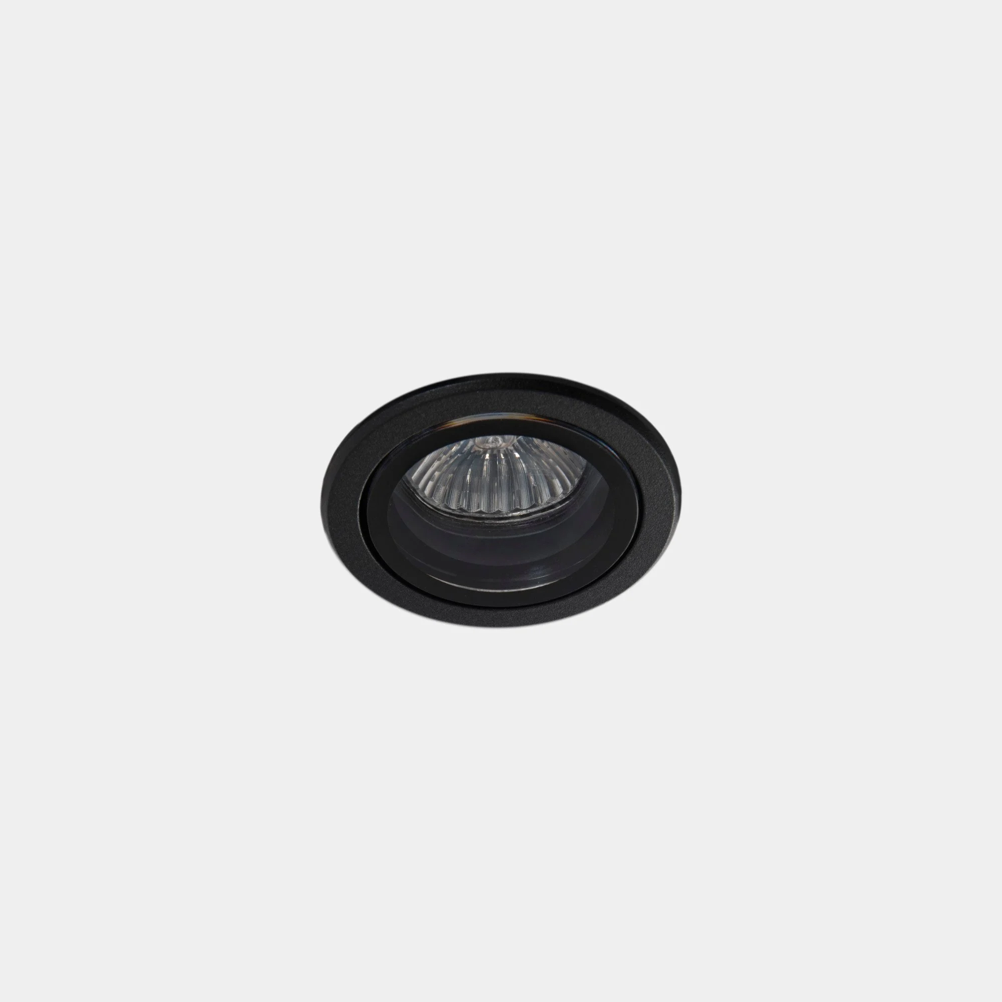 Downlight de exterior LedsC4 Eko GU10 negro IP66 15-E065-60-37