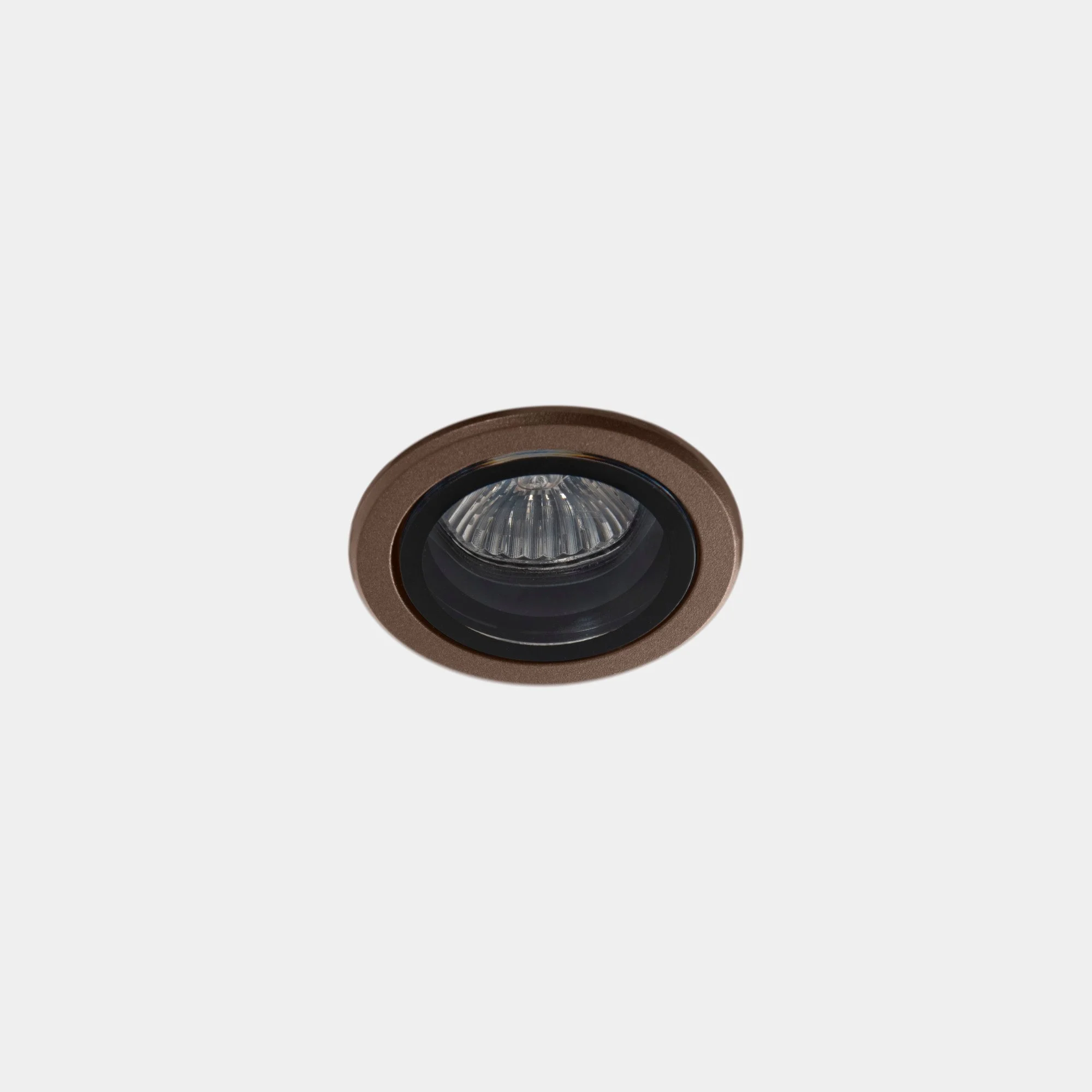 Downlight de exterior LedsC4 Eko GU10 marrón IP66 15-E065-J6-37