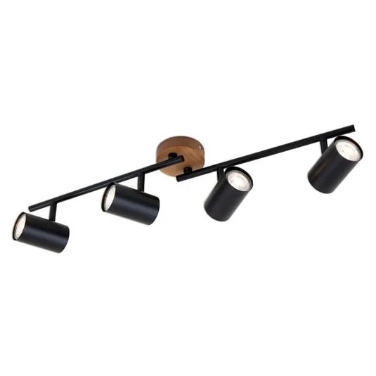 Wood & Style 2920 foco de techo, 4 luces