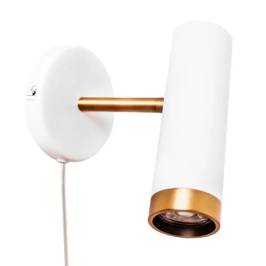 Puls Aplique de Pared White/Brass - By Rydéns
