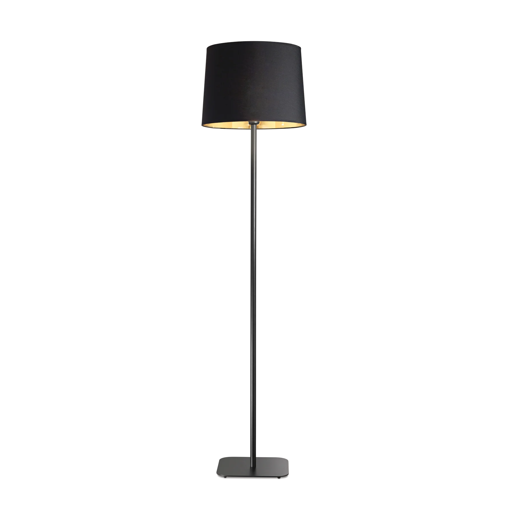 Lámpara de pie Ideal Lux Nordik negro tela 60W 162cm