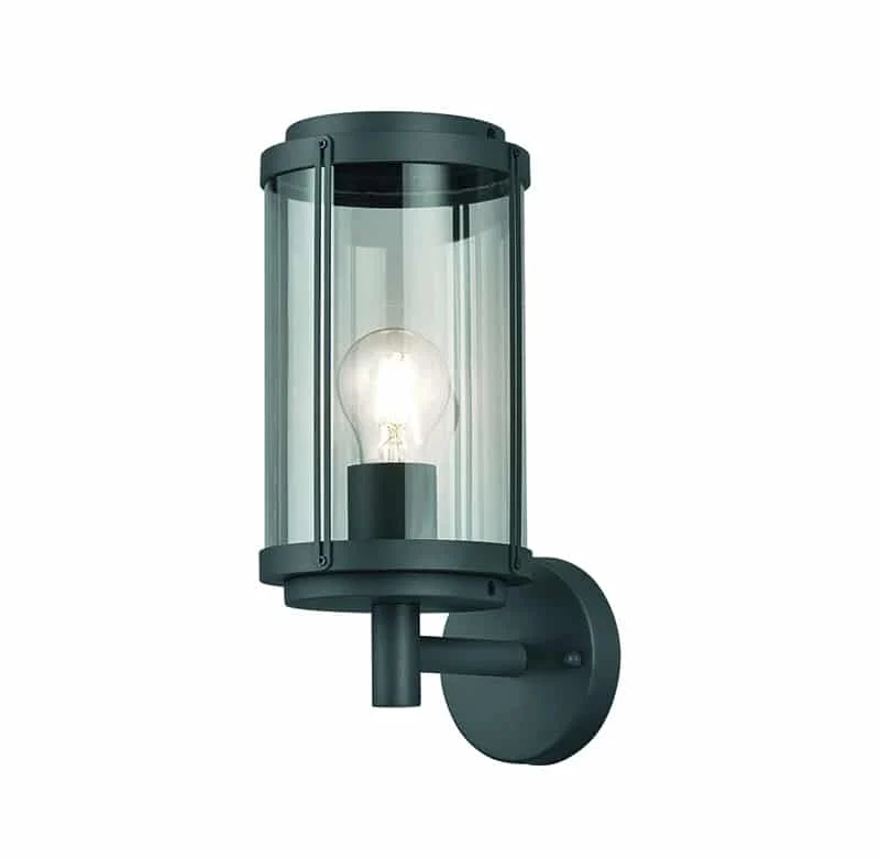 Aplique de exterior Trio Tanaro antracita IP44 32,5cm 2
