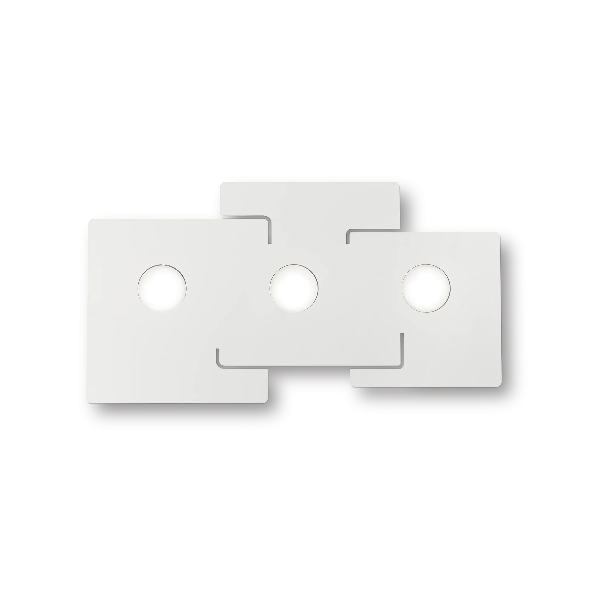 Aplique de pared Ideal Lux Totem blanco 3 luces 45W 64cm