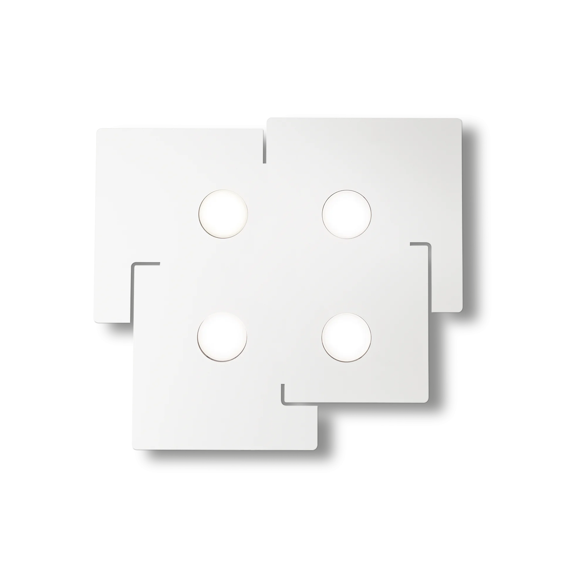 Aplique de pared Ideal Lux Totem blanco 4 luces 60W 56cm