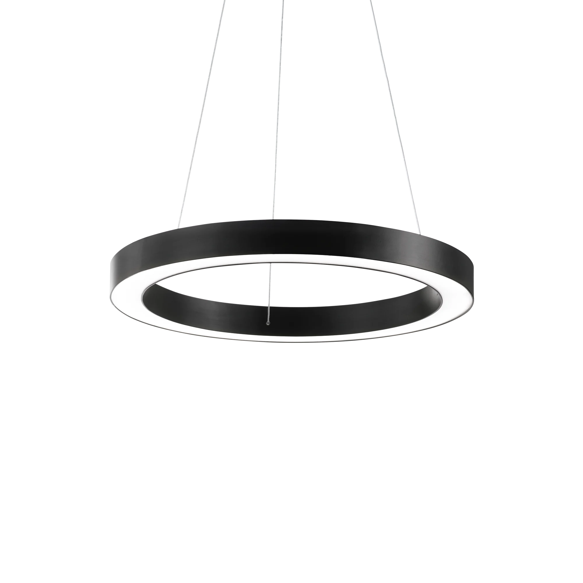 Lámpara colgante Ideal Lux Oracle negro LED 28W Ø50cm