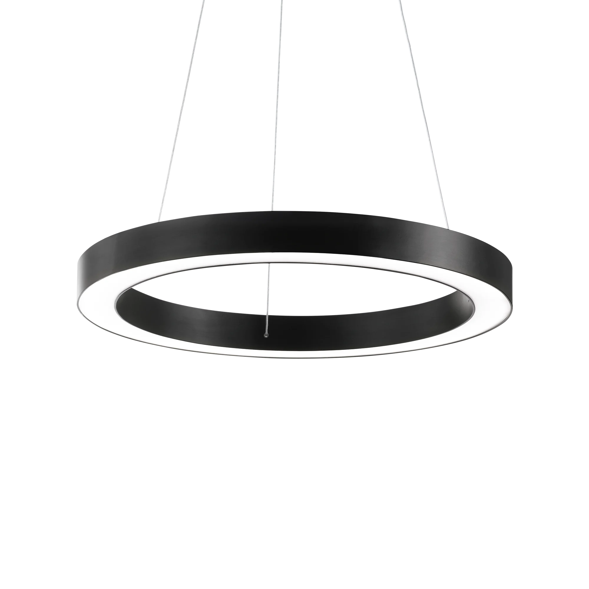 Lámpara colgante Ideal Lux Oracle negro LED 35W Ø70cm