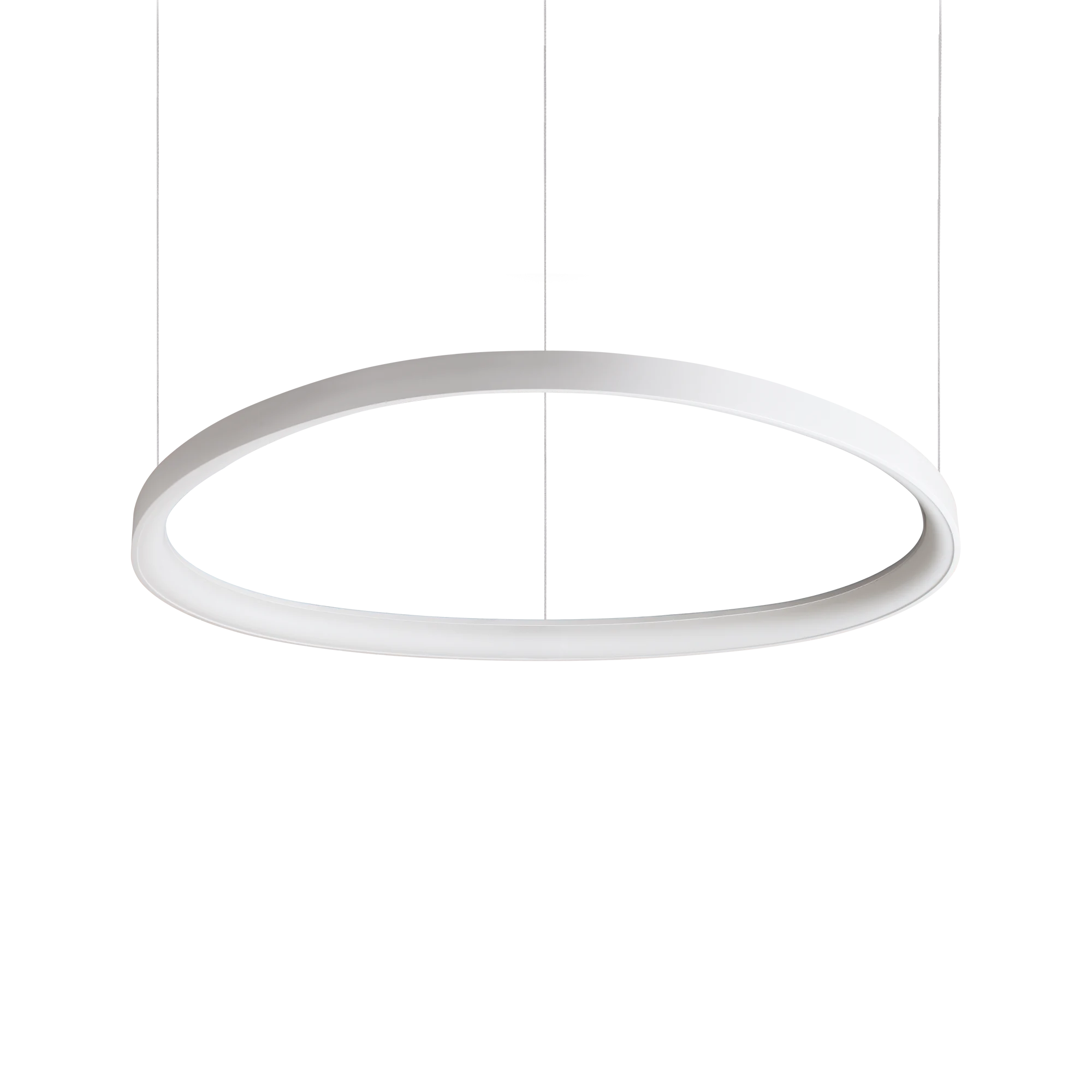 Lámpara colgante Ideal Lux Gemini blanco LED 56W 3000K 81cm