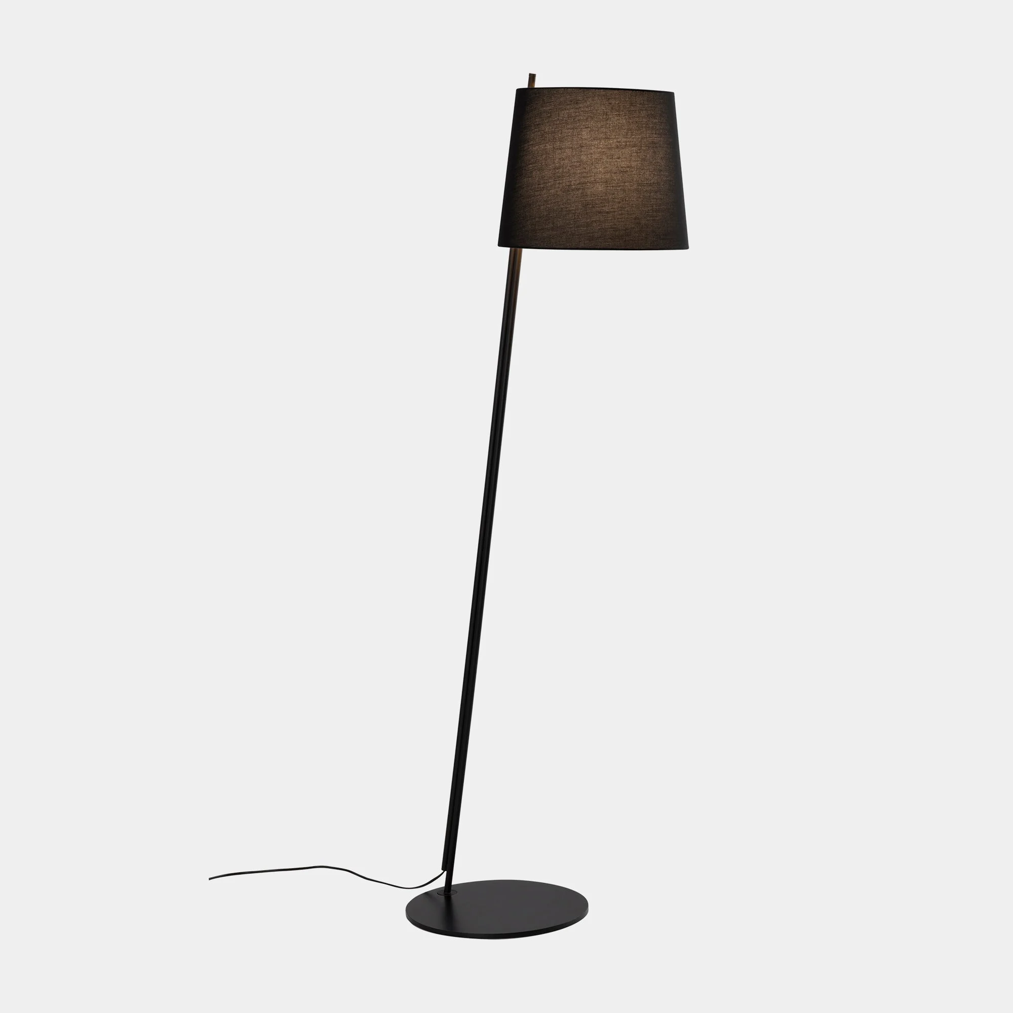 Lámpara de pie LedsC4 Clip E27 negro 25-8540-05-82