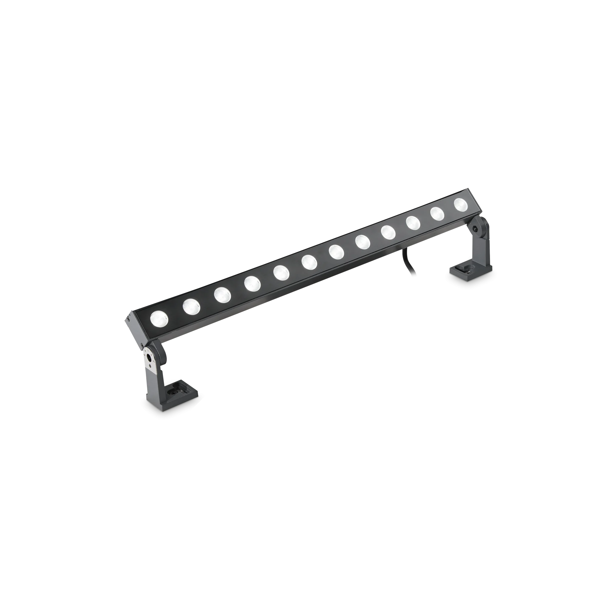Proyector de exterior Ideal Lux Thor antracita LED 20W IP65 50cm