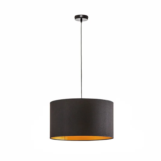 Roller Lámpara Colgante Ø45 Oro/Negro - Euluna