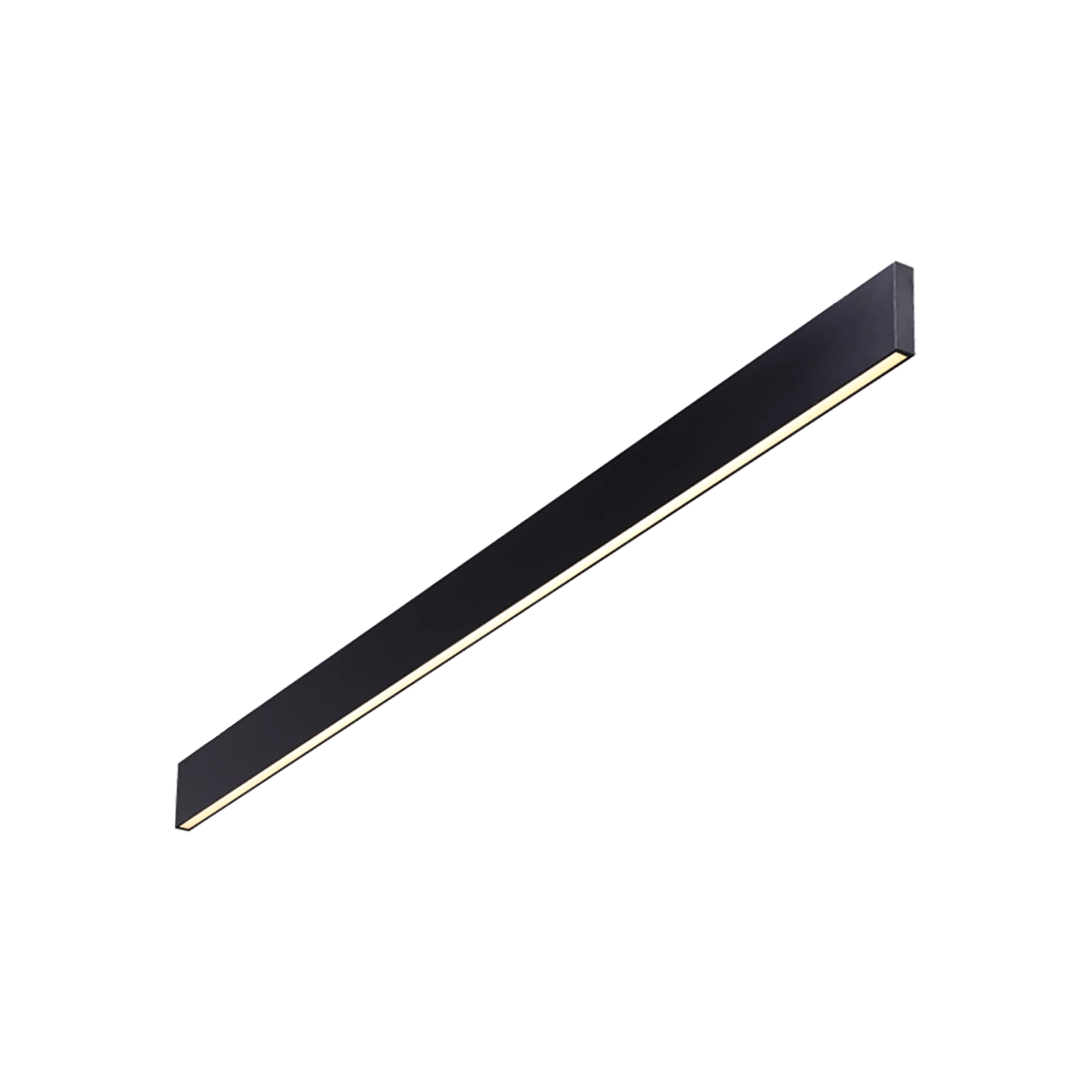 Aplique de pared Ideal Lux Steel negro LED 32W 4000K regulable 120cm