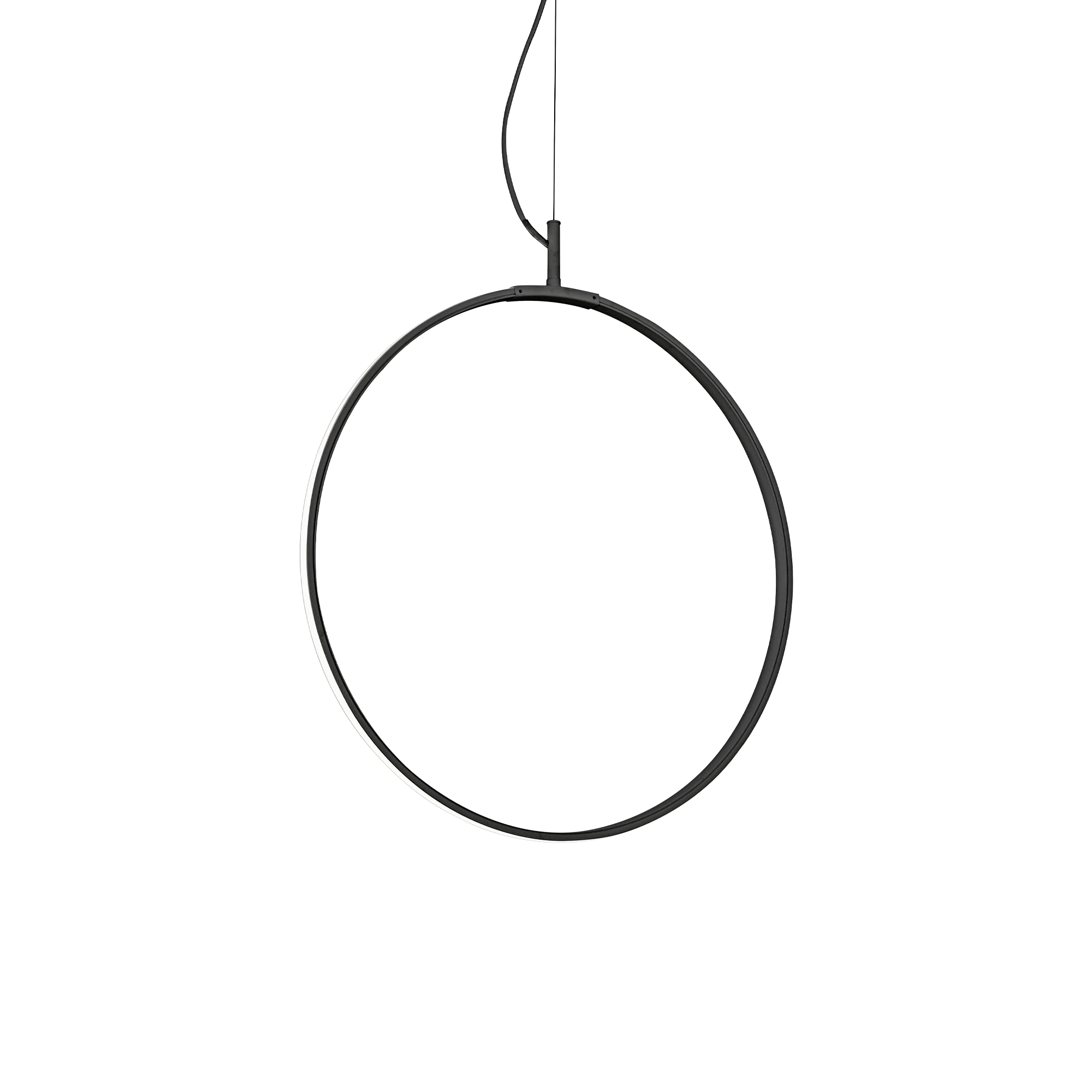Lámpara colgante Ideal Lux Circus negro LED 29W 44,5cm