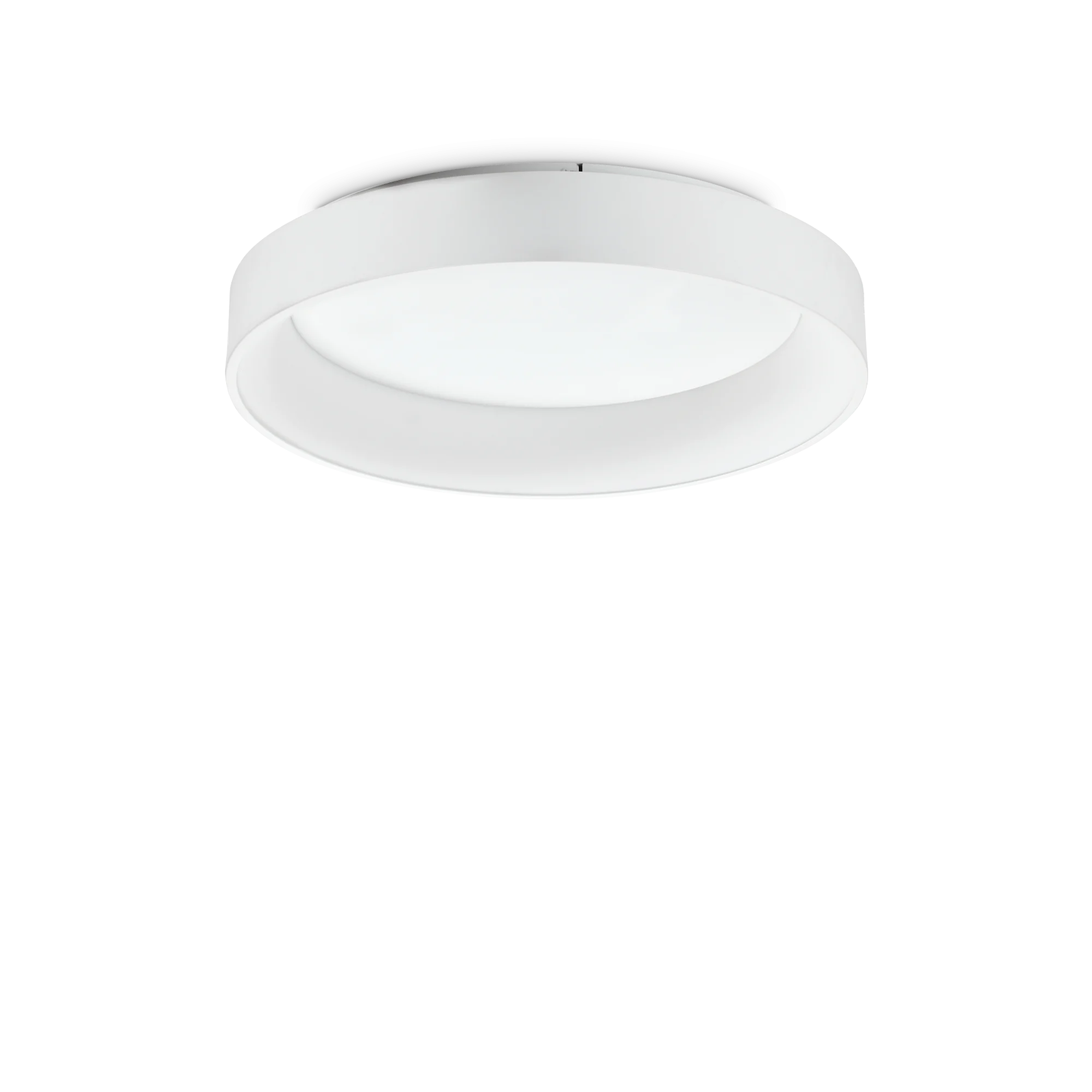 Plafón de techo Ideal Lux Ziggy blanco LED 43W Ø59,5cm
