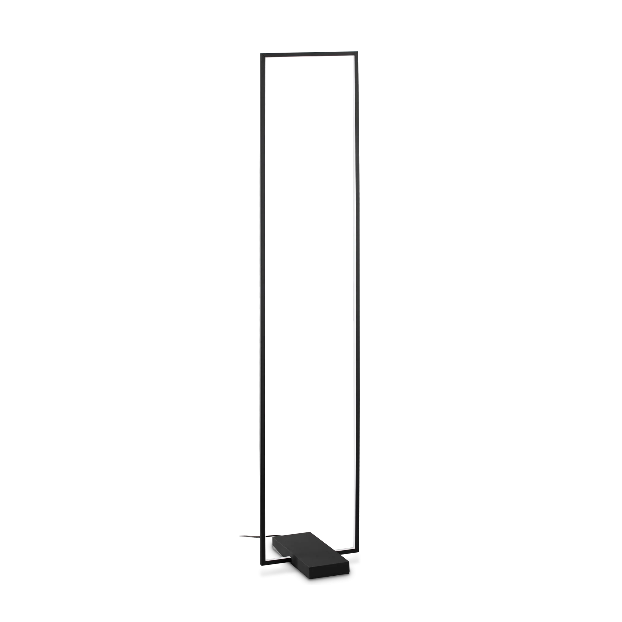 Lámpara de pie Ideal Lux Frame negro LED 30W 150,5cm 3000K
