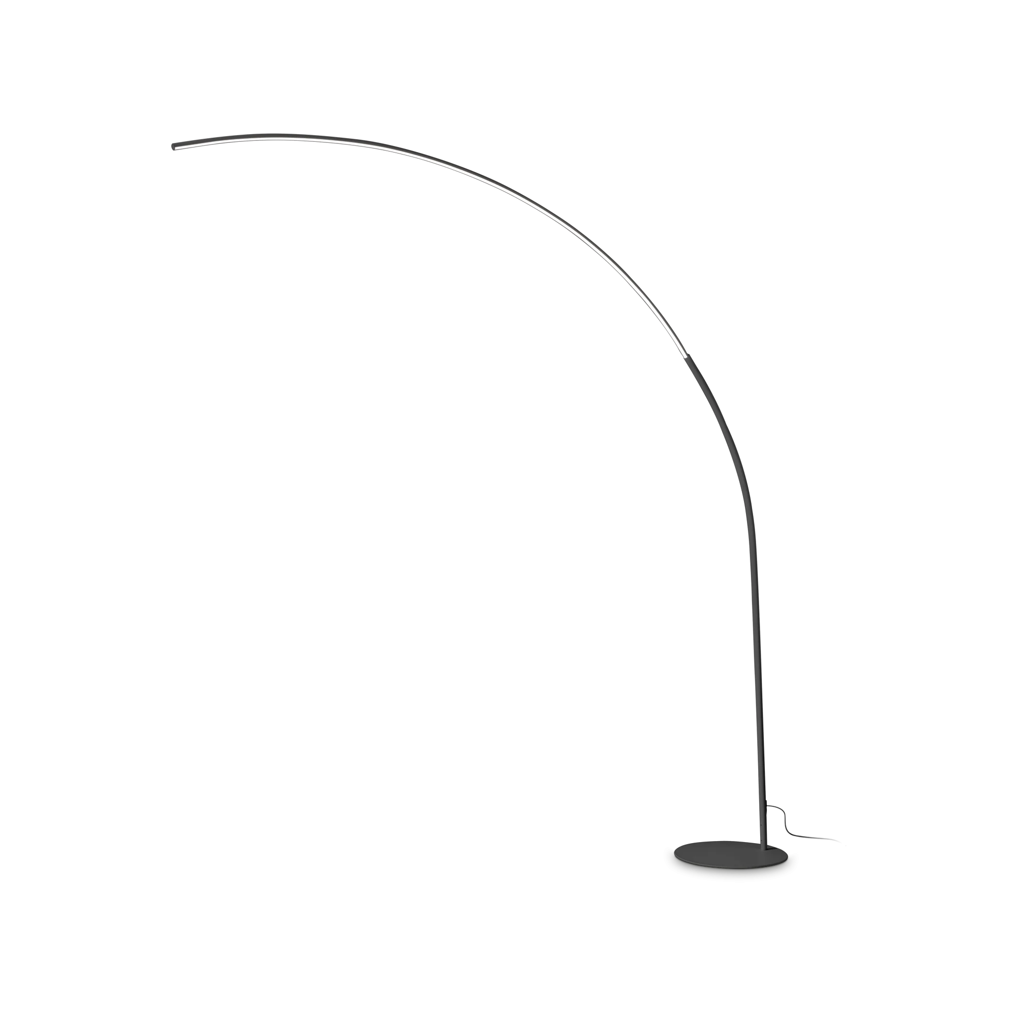 Lámpara de pie Ideal Lux Comet negro LED 30W regulable 210cm