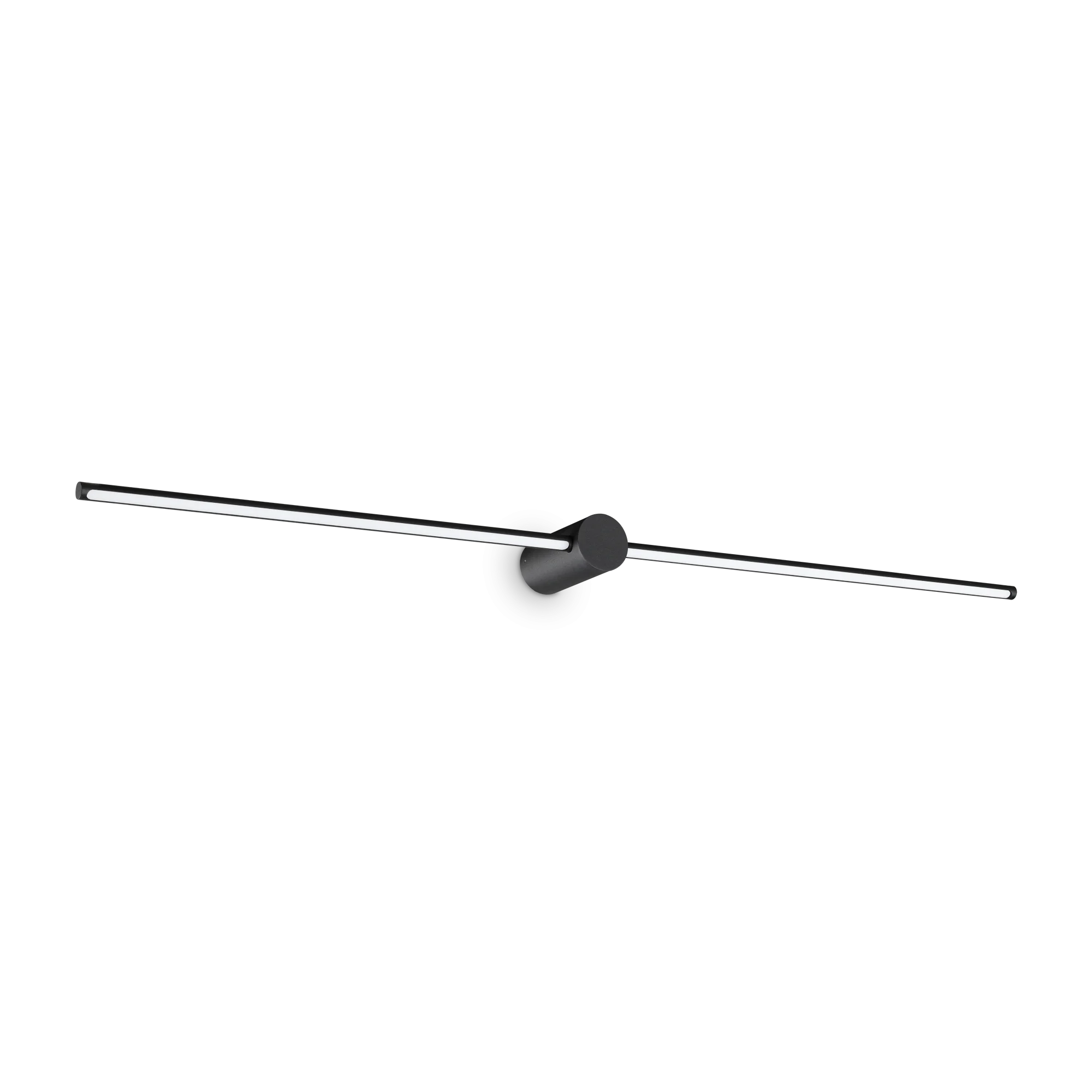 Aplique de pared Ideal Lux Essence negro LED 2 luces 16W 3000K 115cm