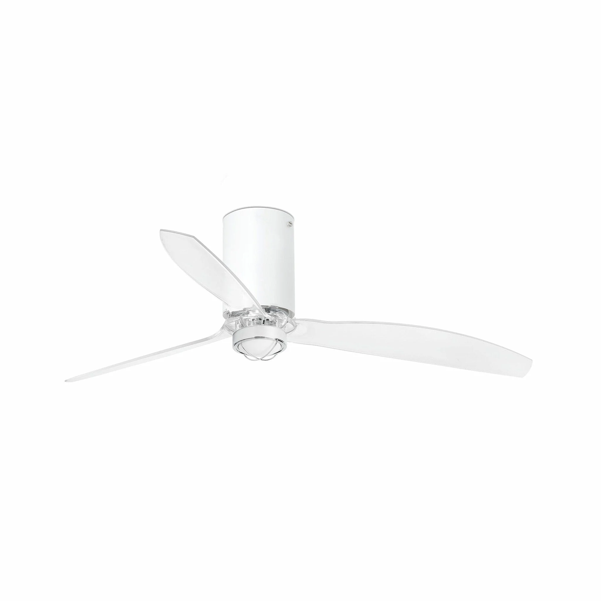 Ventilador de techo con luz Faro Mini motor DC LED blanco 3000K Ø128cm 3 palas 32039-9