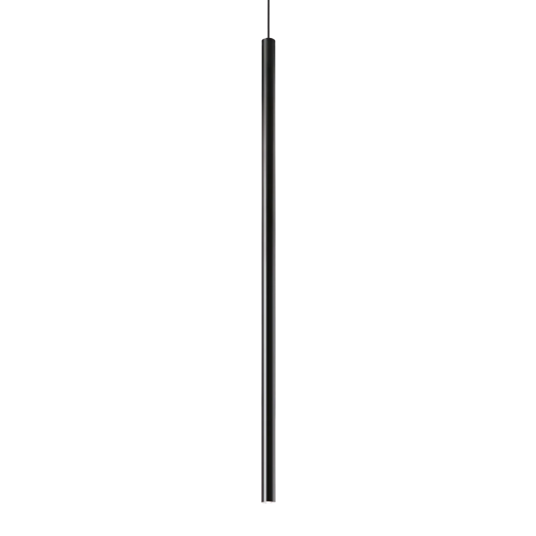 Lámpara colgante Ideal Lux Look negro LED 12W 3000K regulable Ø6cm