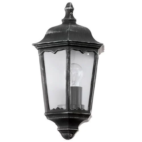 EGLO Navedo 93459 Aplique Navedo 1L negro-plata