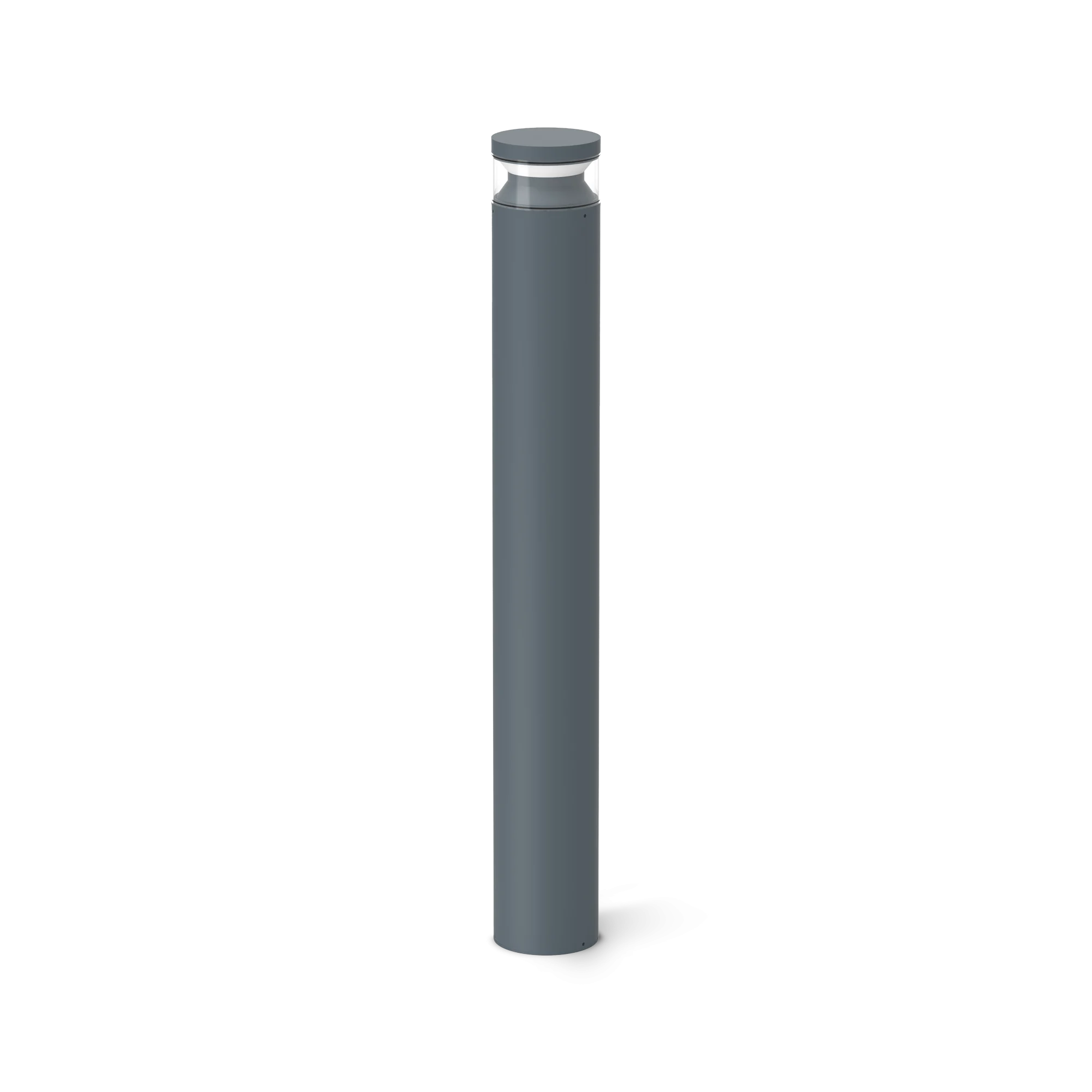 Baliza de exterior Ideal Lux Boeing antracita cristal LED 14W IP65 100cm