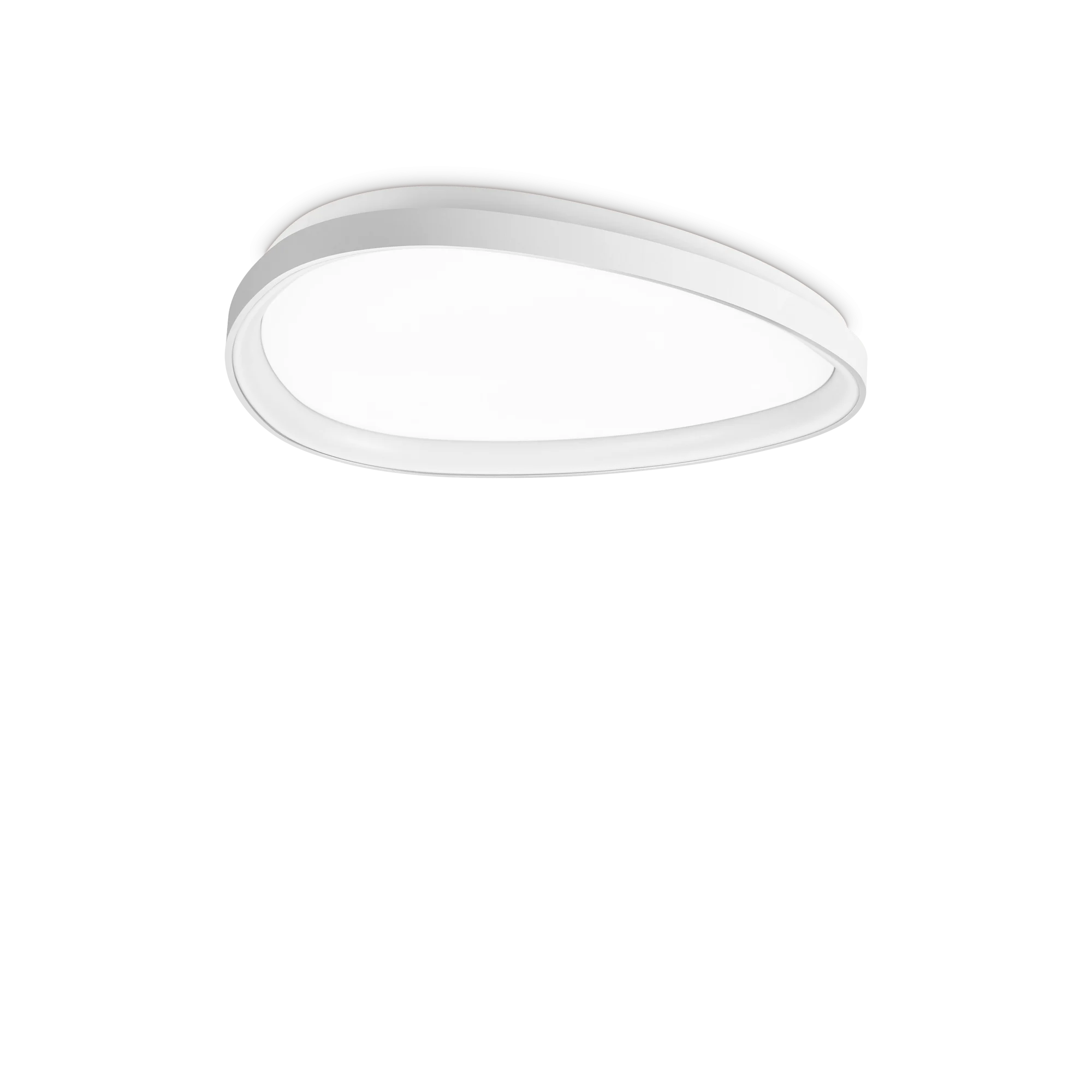 Plafón de techo Ideal Lux Gemini blanco LED 30W 3000K Ø61cm