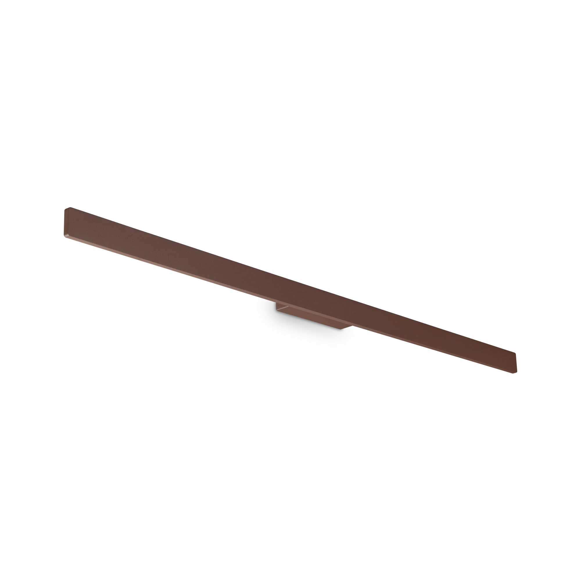 Aplique de exterior Ideal Lux Linea marrón café LED 23W IP54 144cm