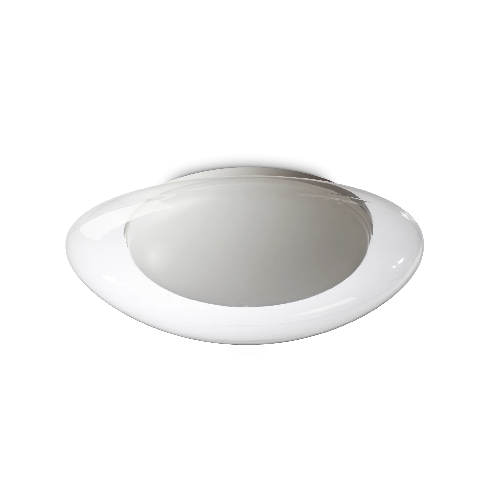 Plafón de techo Ideal Lux Squish transparente LED 30W 64,3cm