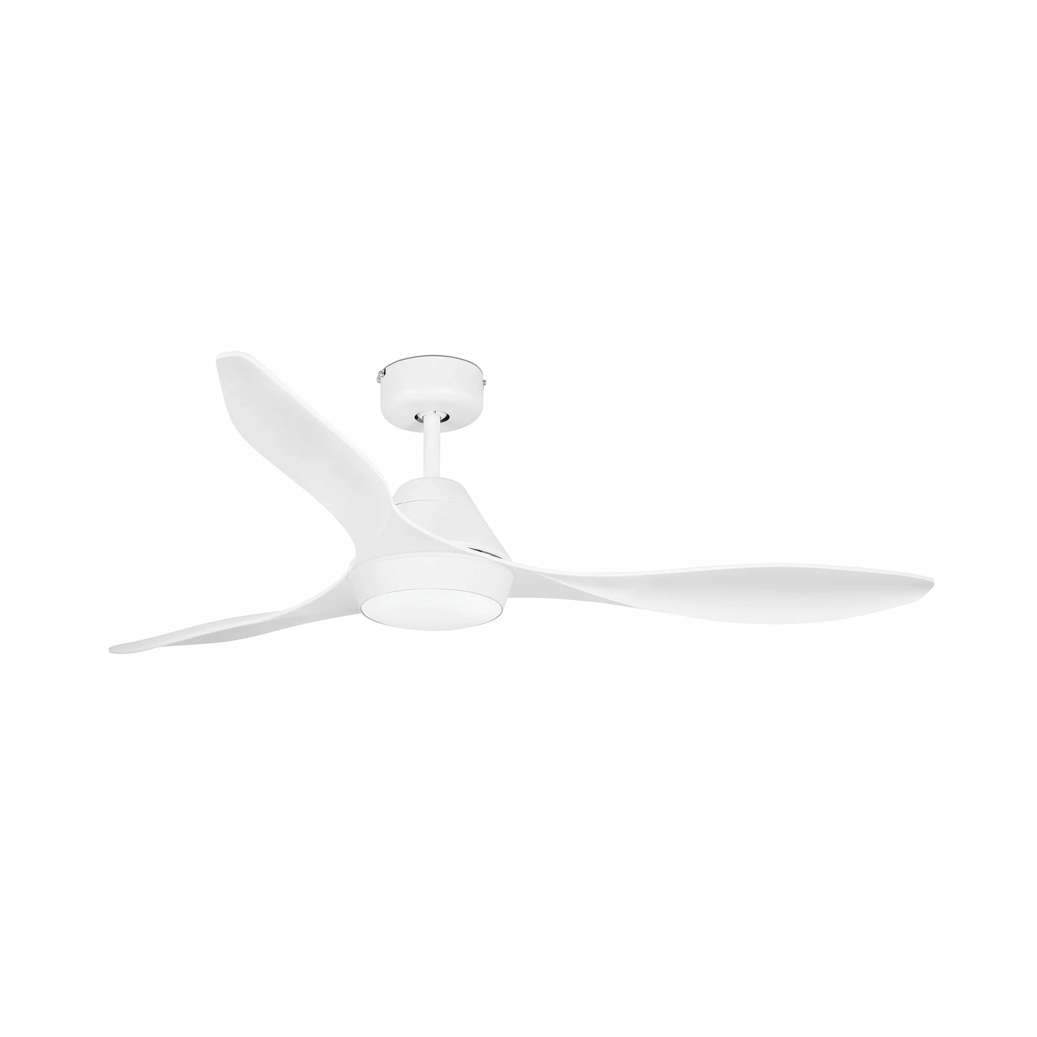 Ventilador de techo con luz Faro Polaris motor DC LED blanco 3000K Ø132cm 3 palas 33346