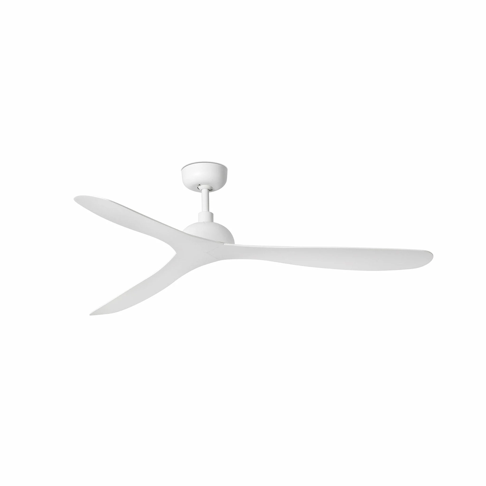 Ventilador de techo sin luz Faro Gotland motor DC blanco mate Ø132cm 3 palas 33446